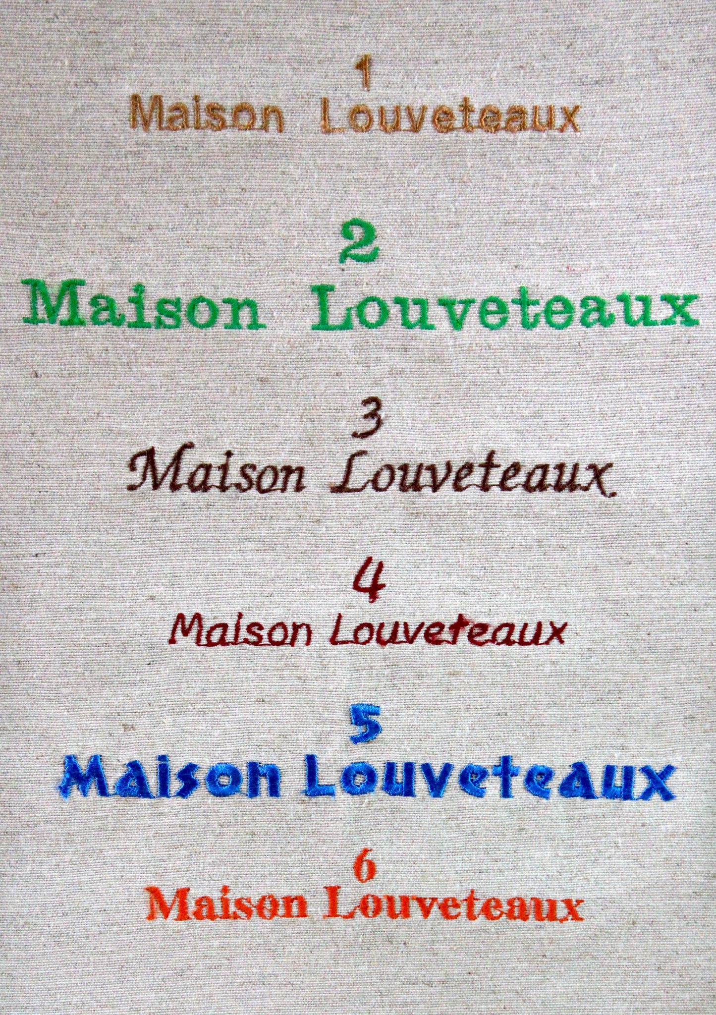 Céleste le coussin décoratif (Gaze de Coton)