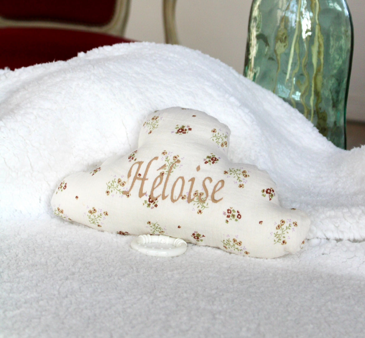 Hortense le coussin musical nuage