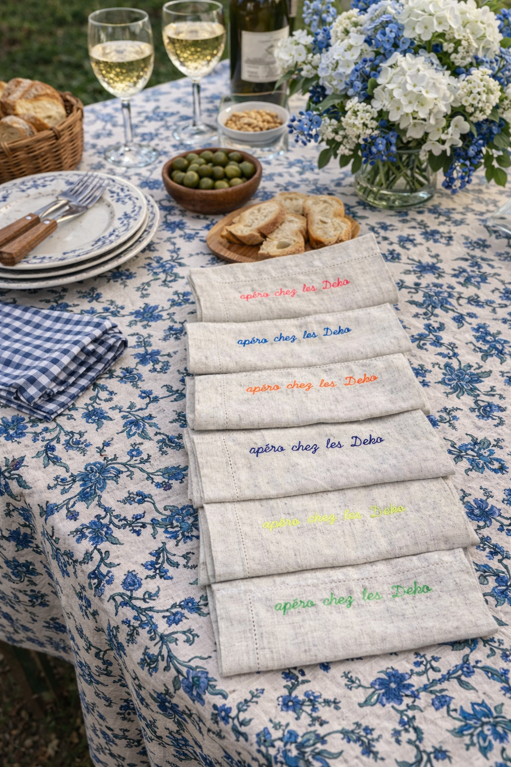 Marceau la serviette aux petits mots